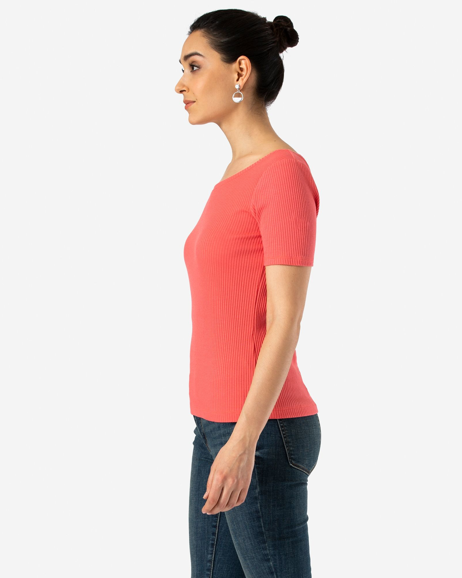 (image for) Exquisite Scoop Neck Tee Shirt